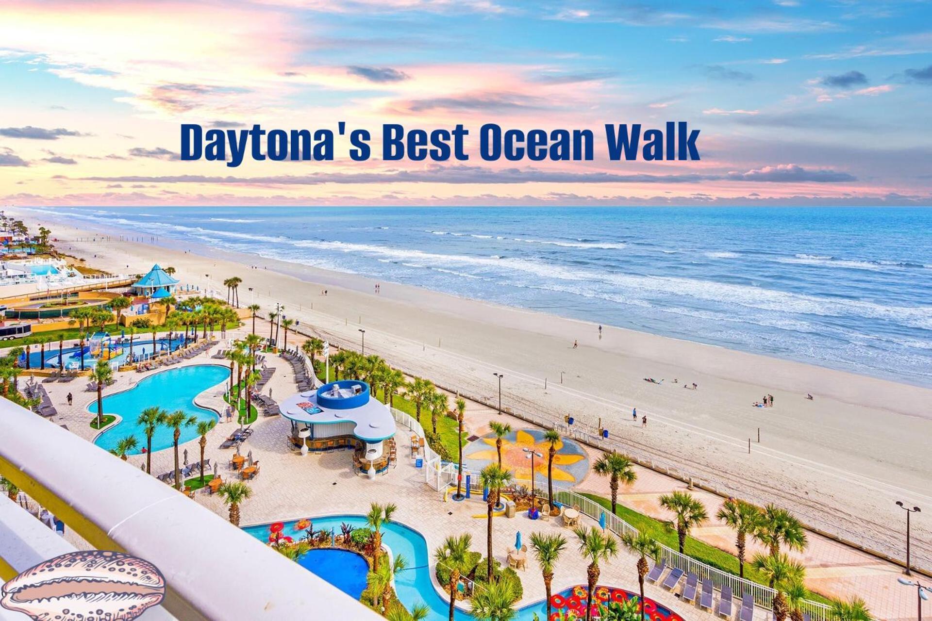 דייטונה ביץ' Vacation In Comfort And Luxury - 1 Bedroom Direct Oceanfront - Wyndham Ocean Walk Resort 1607 מראה חיצוני תמונה