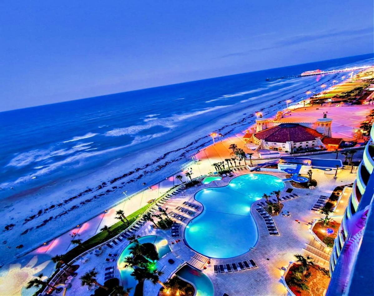 דייטונה ביץ' Vacation In Comfort And Luxury - 1 Bedroom Direct Oceanfront - Wyndham Ocean Walk Resort 1607 מראה חיצוני תמונה