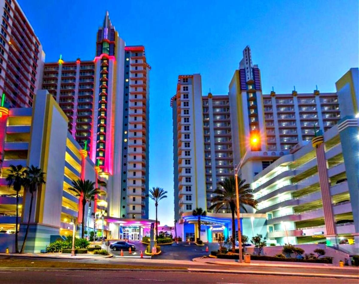 דייטונה ביץ' Vacation In Comfort And Luxury - 1 Bedroom Direct Oceanfront - Wyndham Ocean Walk Resort 1607 מראה חיצוני תמונה